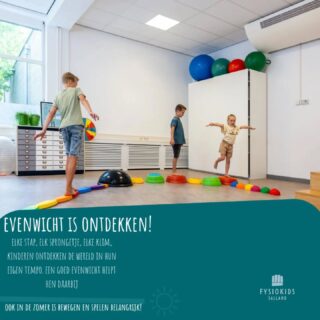 Evenwicht is ontdekken! 

Elke stap, elk sprongetje, elke klim. Kinderen ontdekken de wereld in hun eigen tempo. 
Een goed evenwicht helpt hen daarbij.

Welke spelletjes heb jij al bedacht om te gaan doen? 

#evenwicht #balans #oefenen #kinderfysiotherapie #Raalte
