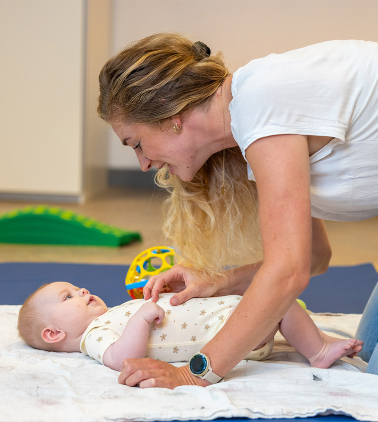 Fysiotherapie voor baby's