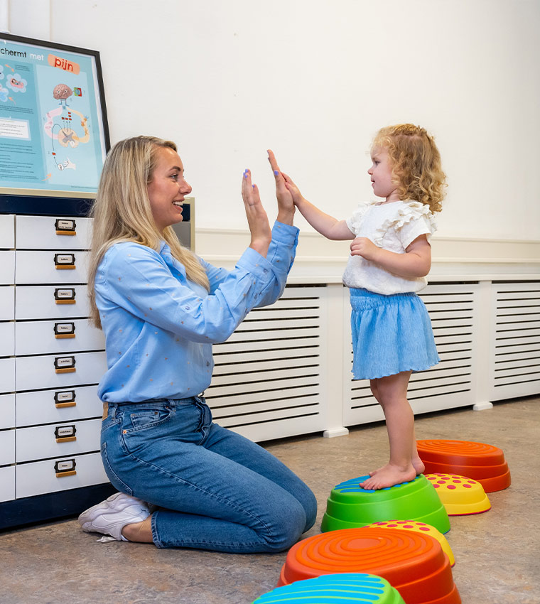 Fysiotherapie voor peuters en kleuters